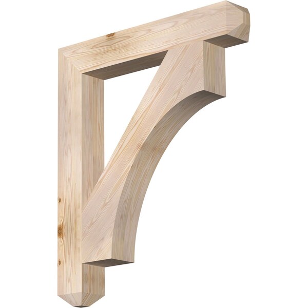 Ekena Millwork Westlake Craftsman Smooth Bracket, Douglas Fir, 5 1/2"W x 38"D x 44"H BKT06X38X44WTL04SDF - main